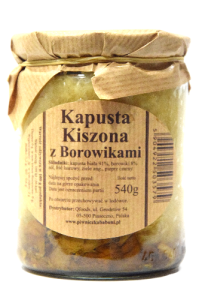 Kapusta kiszona z Borowikami - 550ml/540g
