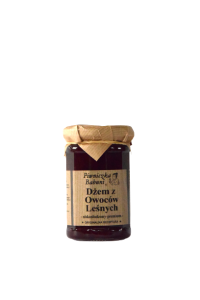 Dżem z owoców leśnych - niskosłodzony - 250ml/290g